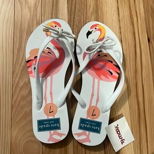 Kate Spade flip flops NWT